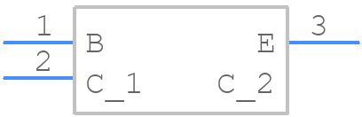 BSR43TA - Diodes Incorporated - PCB symbol