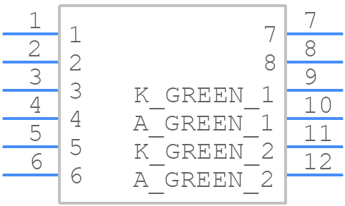 MTJ-88ARX1-LD - Adam Tech - PCB symbol