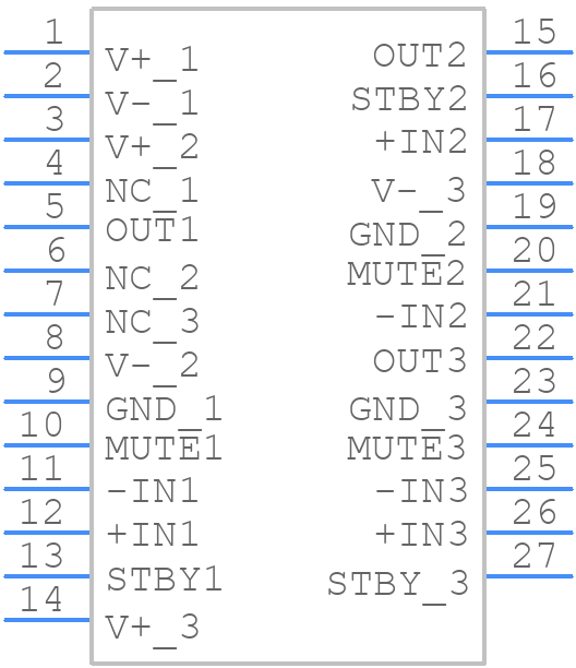 LM4782TA - Texas Instruments - PCB symbol