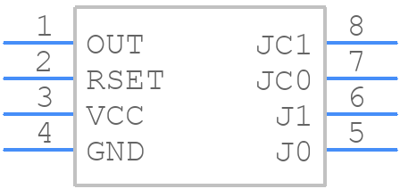 DS1090U-16+ - Analog Devices - PCB symbol