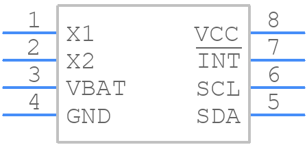 DS1678S+ - Analog Devices - PCB symbol