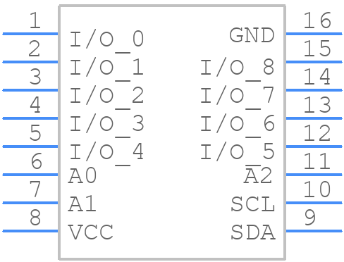DS4520E+ - Analog Devices - PCB symbol