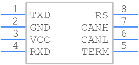 MAX3059ASA+ - Analog Devices - PCB symbol