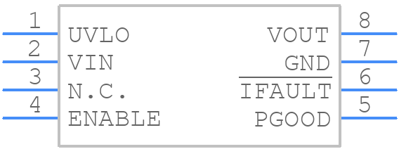 MAX5910ESA+ - Analog Devices - PCB symbol