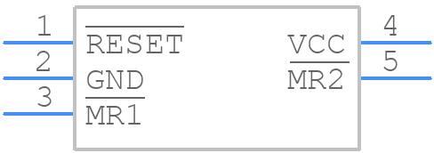MAX6445UK31L+T - Analog Devices - PCB symbol