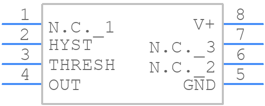 MAX8211ESA+ - Analog Devices - PCB symbol