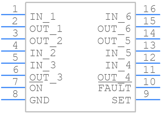 MAX869LEEE+ - Analog Devices - PCB symbol