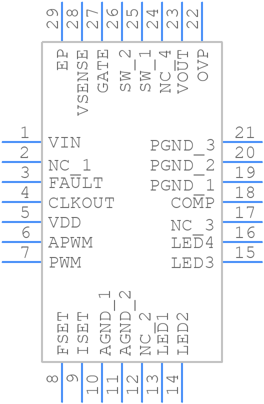 A8519KETTR-R - Allegro Microsystems - PCB symbol