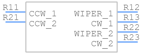 93R1A-R22-A17L - Bourns - PCB symbol