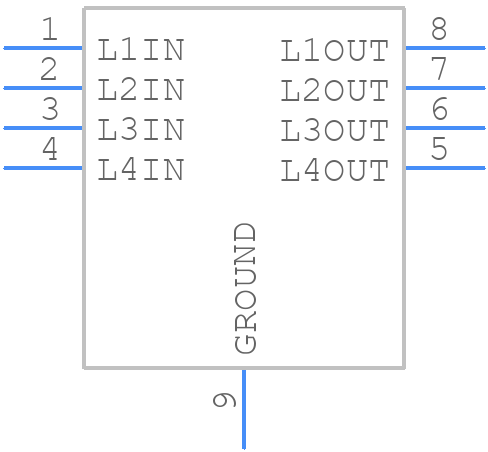 VEMI455A-HN2-GS08 - Vishay - PCB symbol