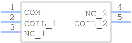 JS1-5V-F - Panasonic - PCB symbol