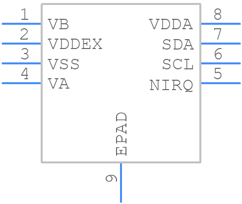 MN63Y1213-E1 - Panasonic - PCB symbol
