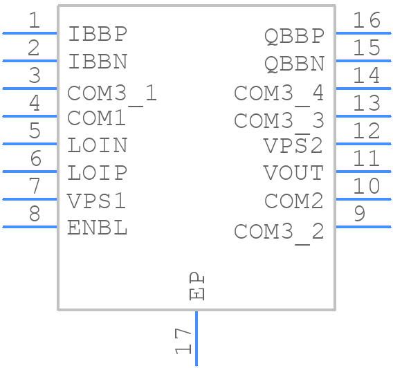 AD8345AREZ - Analog Devices - PCB symbol
