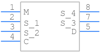 TOP246P - Power Integrations - PCB symbol