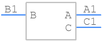 M43P502KB30T601 - Vishay - PCB symbol