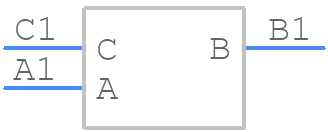 M64P502KB40 - Vishay - PCB symbol