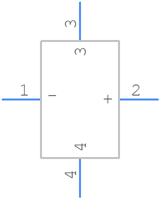MAL216099103E3 - Vishay - PCB symbol