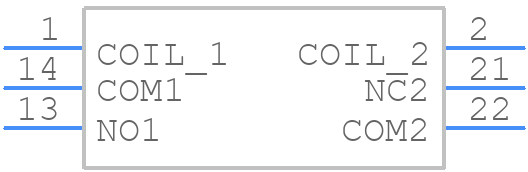 V23047-A1024-A511 - TE Connectivity - PCB symbol