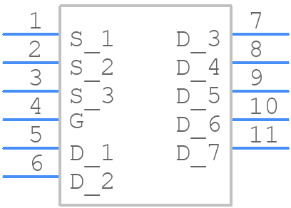SI7450DP-T1-E3 - Vishay - PCB symbol