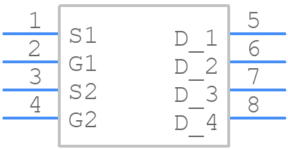 SISA10DN-T1-GE3 - Vishay - PCB symbol