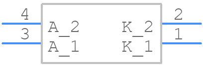TLWR7600 - Vishay - PCB symbol