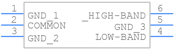 DPX205850DT-4154B1 - TDK - PCB symbol
