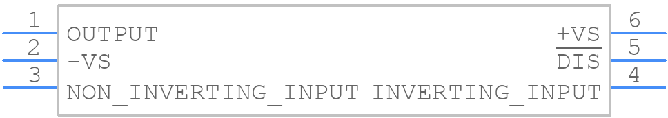 OPA847IDBVR - Texas Instruments - PCB symbol