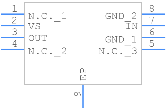 VSOP38336 - Vishay - PCB symbol