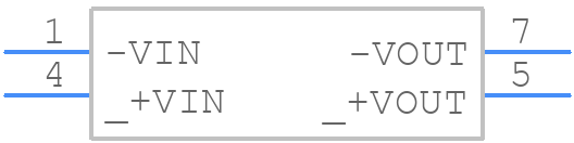 NKE1205DC - Murata Electronics - PCB symbol