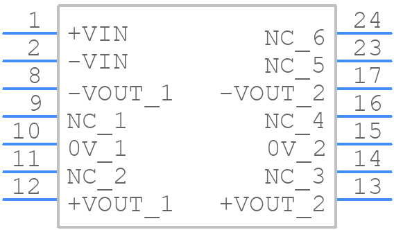 NMS0509C - Murata Electronics - PCB symbol