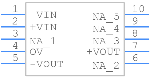 NTA1205MC - Murata Electronics - PCB symbol