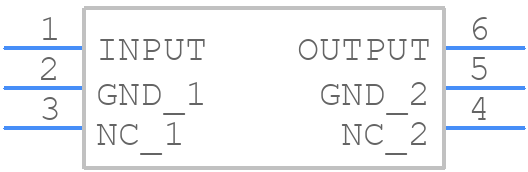 SFECF10M7EA00-R0 - Murata Electronics - PCB symbol