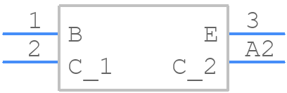 2SD1628G-TD-H - onsemi - PCB symbol