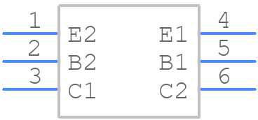 BC858CDXV6T1G - onsemi - PCB symbol