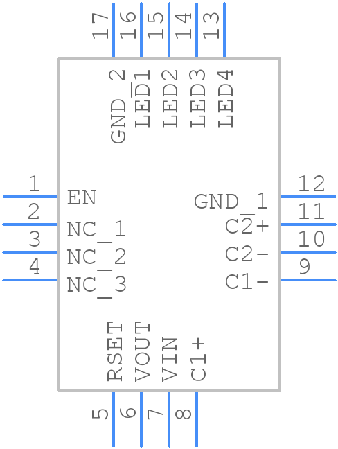 CAT3604VHV4-GT2 - onsemi - PCB symbol