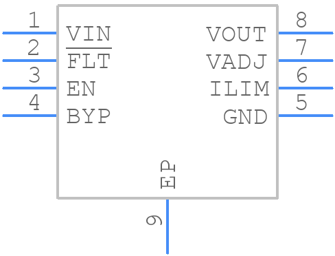 CAT6202VP2-GT3 - onsemi - PCB symbol