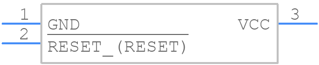 CAT809STBI-GT3 - onsemi - PCB symbol