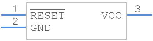 CAT853TTBI-GT3 - onsemi - PCB symbol