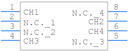 CM1214A-02MR - onsemi - PCB symbol