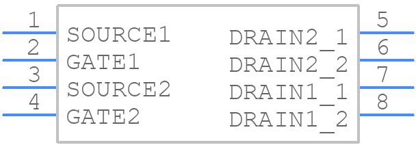 ECH8660-TL-H - onsemi - PCB symbol