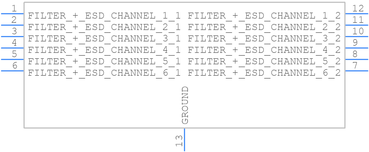 EMI7206MUTAG - onsemi - PCB symbol