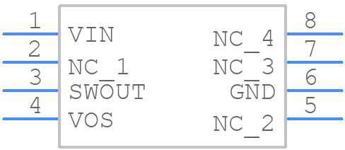 LA5724MC-BH - onsemi - PCB symbol