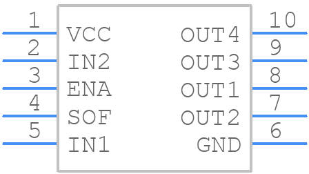 LB1848MC-BH - onsemi - PCB symbol