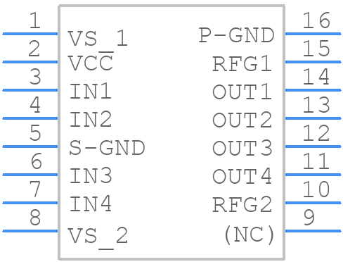 LB1936V-TLM-E - onsemi - PCB symbol