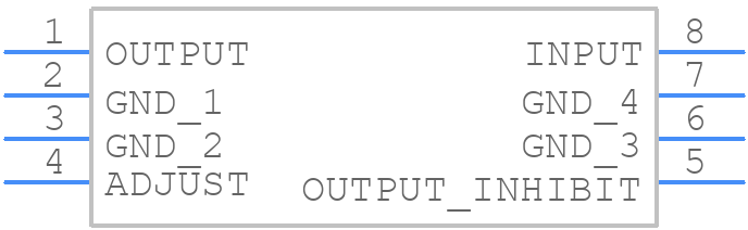 LM2931D-5.0R2G - onsemi - PCB symbol