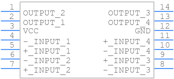 LMV339DTBR2G - onsemi - PCB symbol