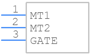 MAC228A8G - onsemi - PCB symbol