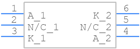 MBD54DWT1G - onsemi - PCB symbol
