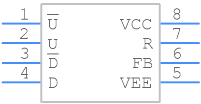 MC100EP140DG - onsemi - PCB symbol