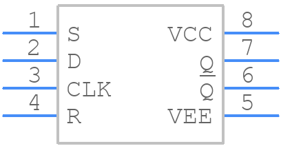 MC10EL31DG - onsemi - PCB symbol